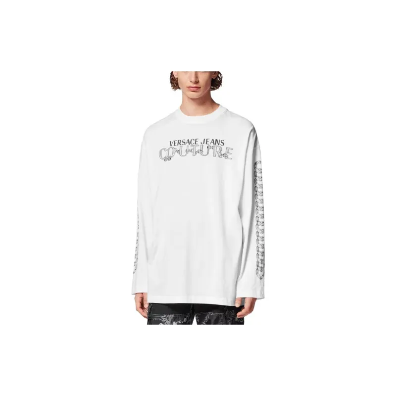 VERSACE T Shirts Men White-2