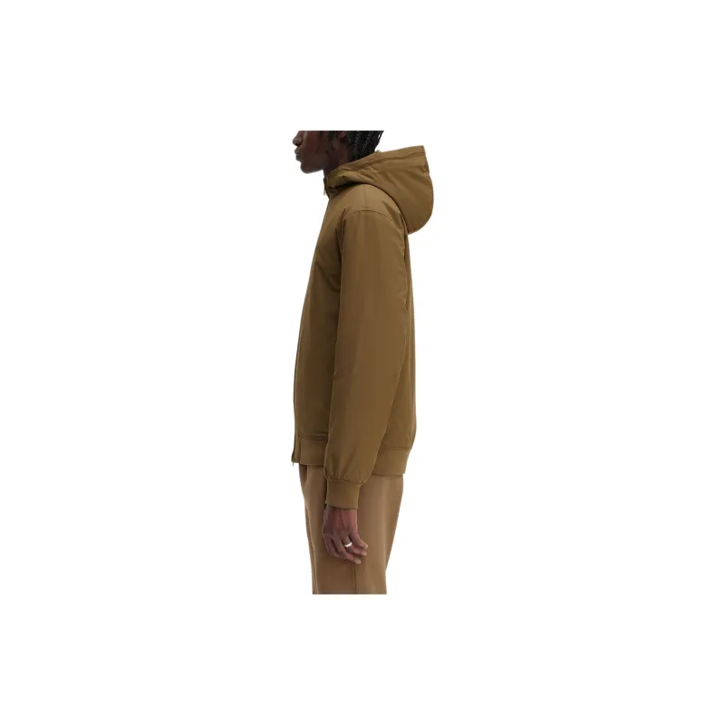 FRED PERRY Hooded Brentham Jacket Jackets & Coats Men's Contour Stone Color-4
