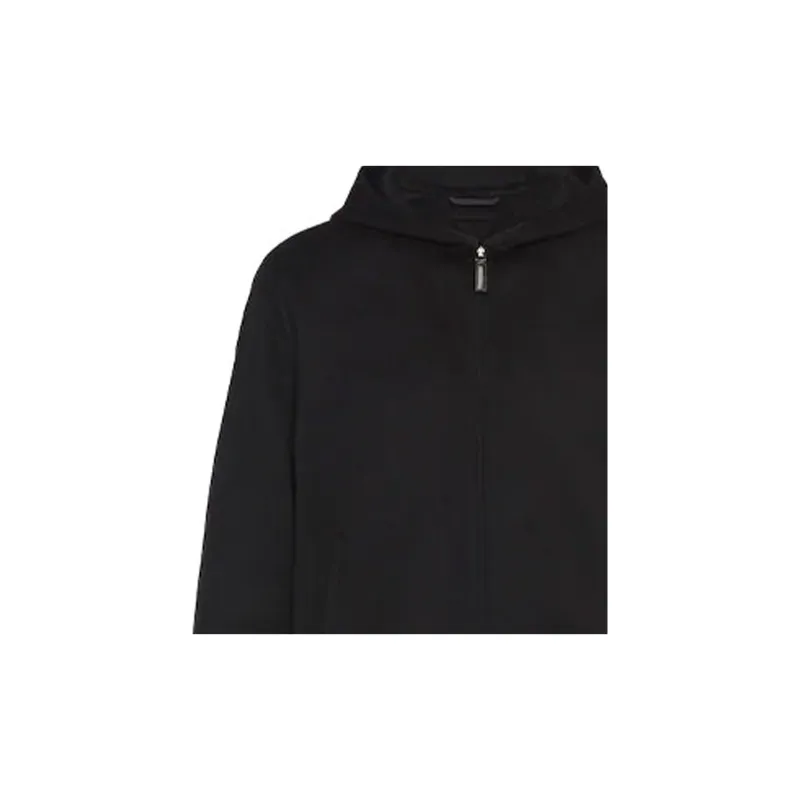 PRADA Sweatshirts Men Black-4