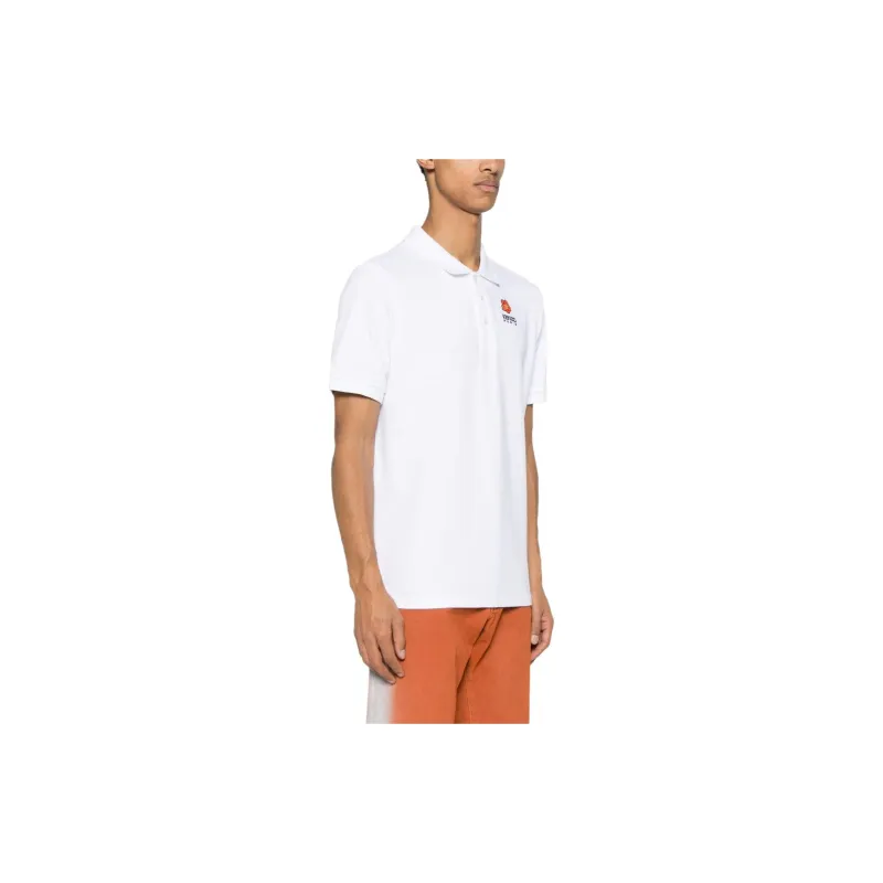 KENZO Boke Flower Embroidered Polo Shirt-4