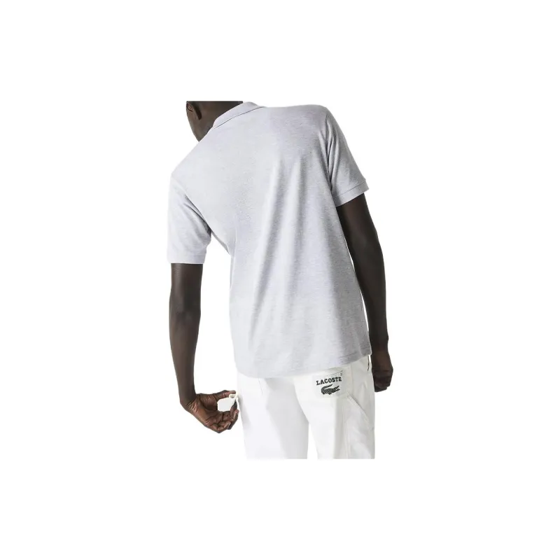 LACOSTE Classic Fit L.12.12 Heathered Polo Shirt-2