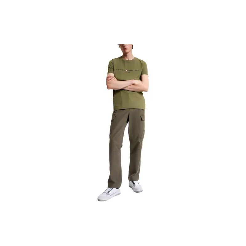 Tommy Hilfiger T Shirt Men's Olive Green-2