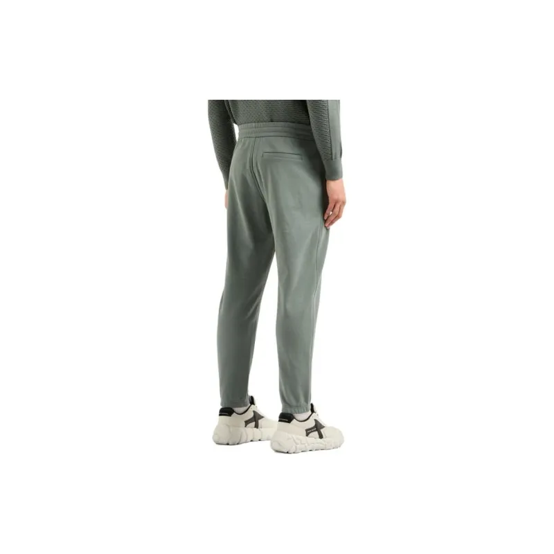 ARMANI EXCHANGEAE Knitted Sweatpants Men's Green-2