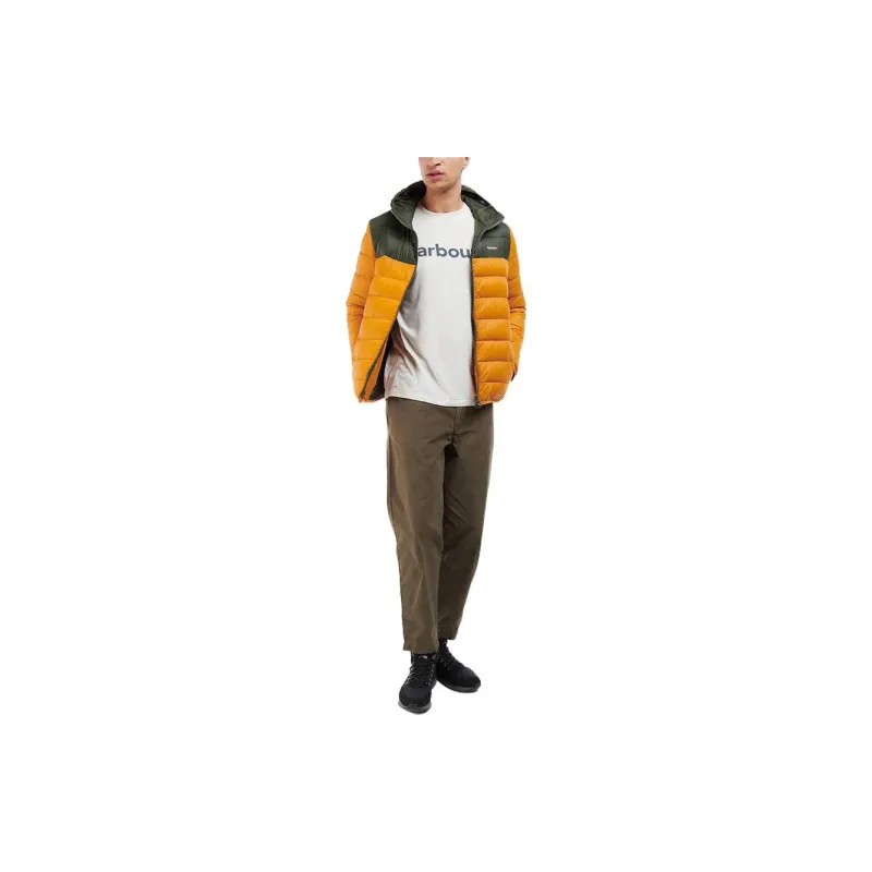 BARBOUR Puffer Jackets Men Orange-1