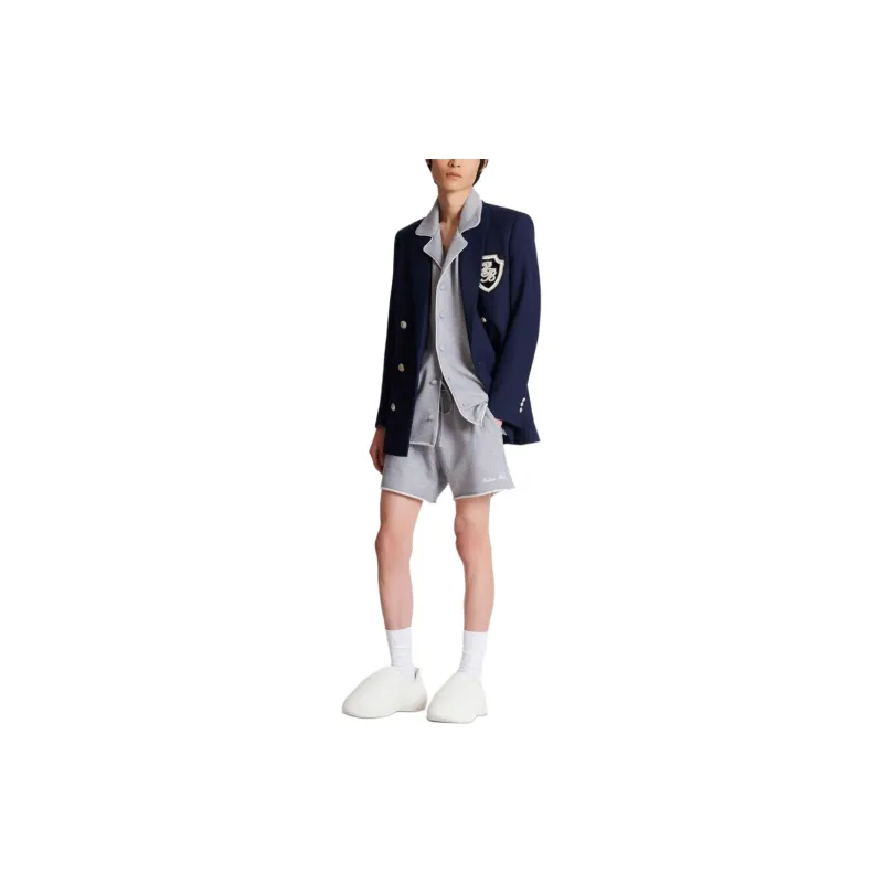 BALMAIN Logo Signature Jersey Shorts-1