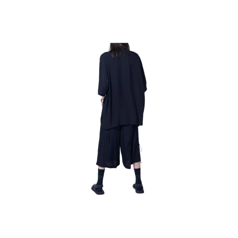Yohji Yamamoto S'YTE SS24 Casual Pants Unisex Black-4