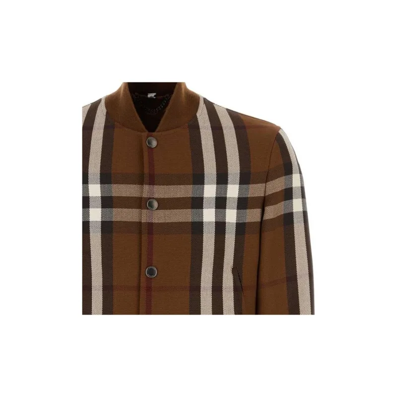 Burberry Jackets Coats Men's Brown-3