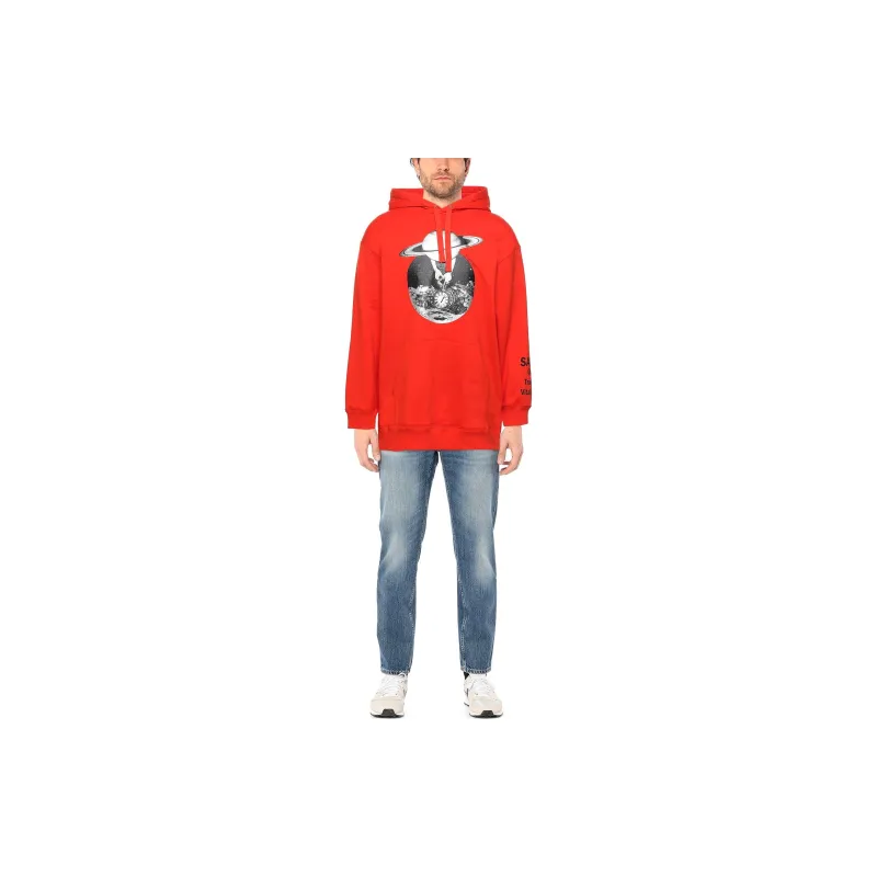 Valentino Sweatshirts Men Red-1