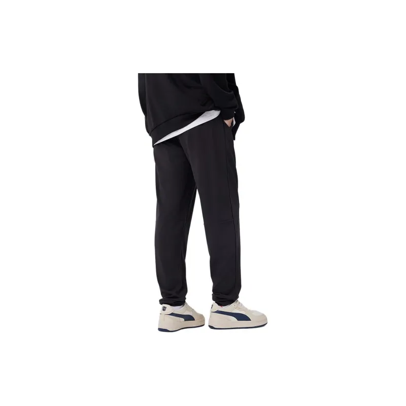PUMA RAINING PANT Knitted Sports Pants Unisex Black-2