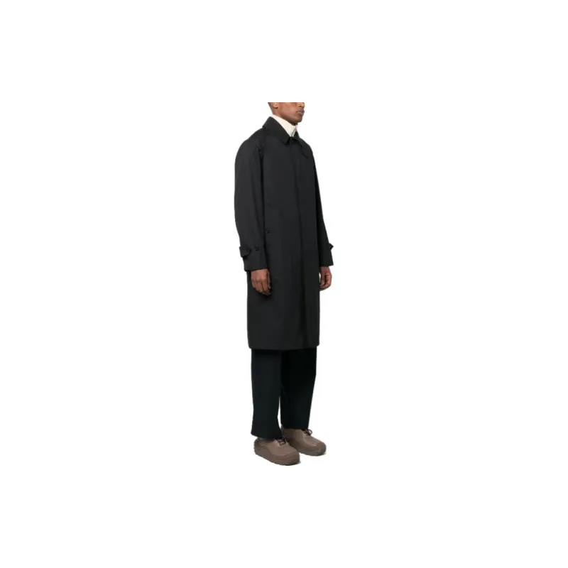 Mackintosh Gabardine Button-down Trench Coat-3