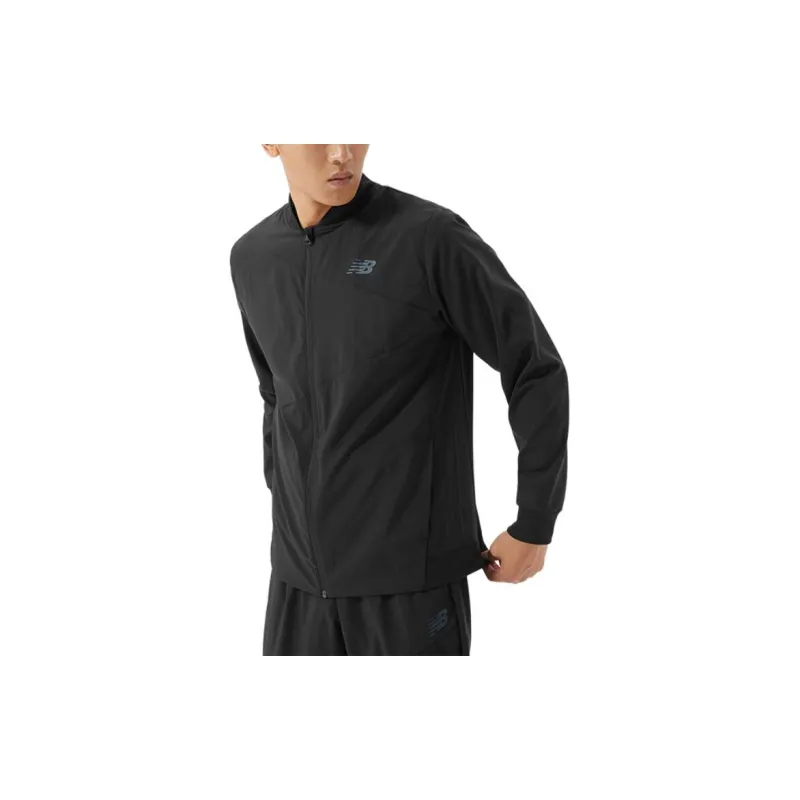 New Balance Jackets Men Black-3