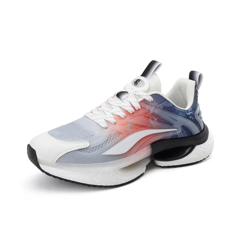 OFF WIERAH Slip Resistant Breathable Low Top Long Distance Running Running Shoes Unisex-17