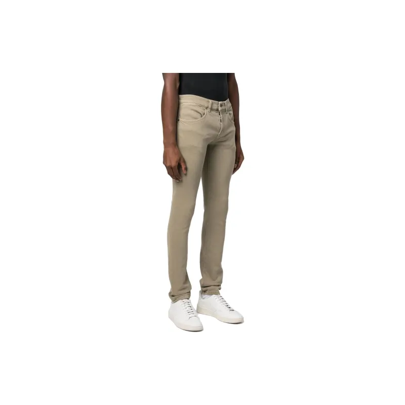 Dondup Jeans Men Light Olive Green-3