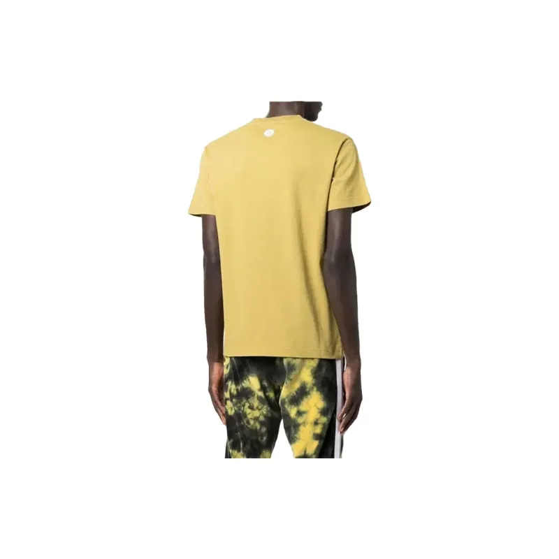 STONE ISLAND T Shirts Men Yellow-3