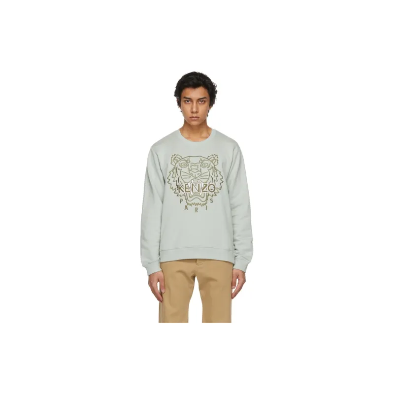 KENZO Sweatshirts Men Green-4