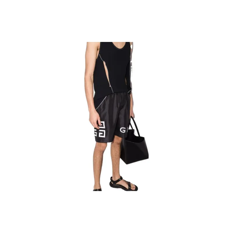 Givenchy 4G Logo print Swim Shorts-1