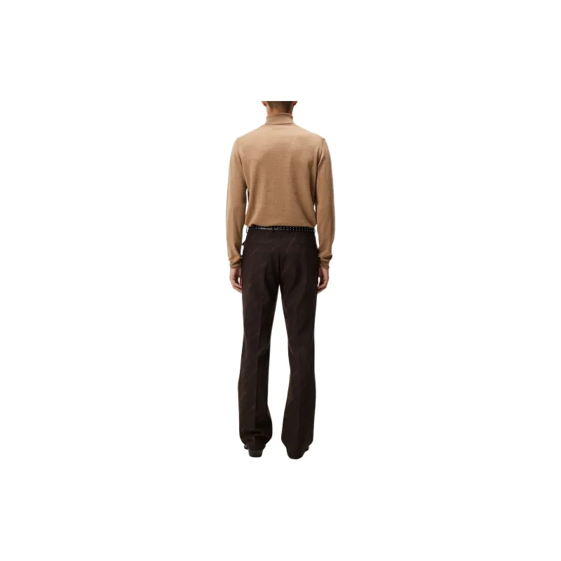 J.Lindeberg Lyd Merino Turtleneck Sweater Men's Beige-2