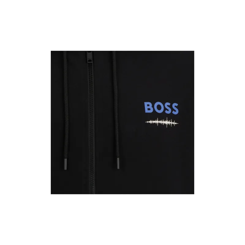 HUGO BOSS Graphic print Hooded Jacket-2