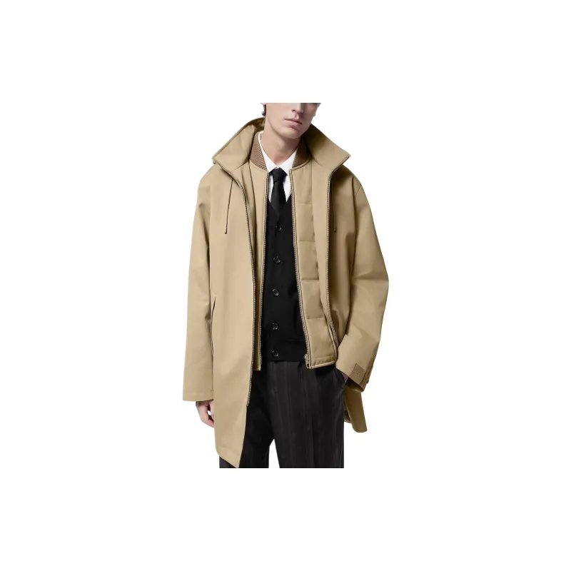 LOUIS VUITTON Long 2-In-1 Technical Cotton Parka-4
