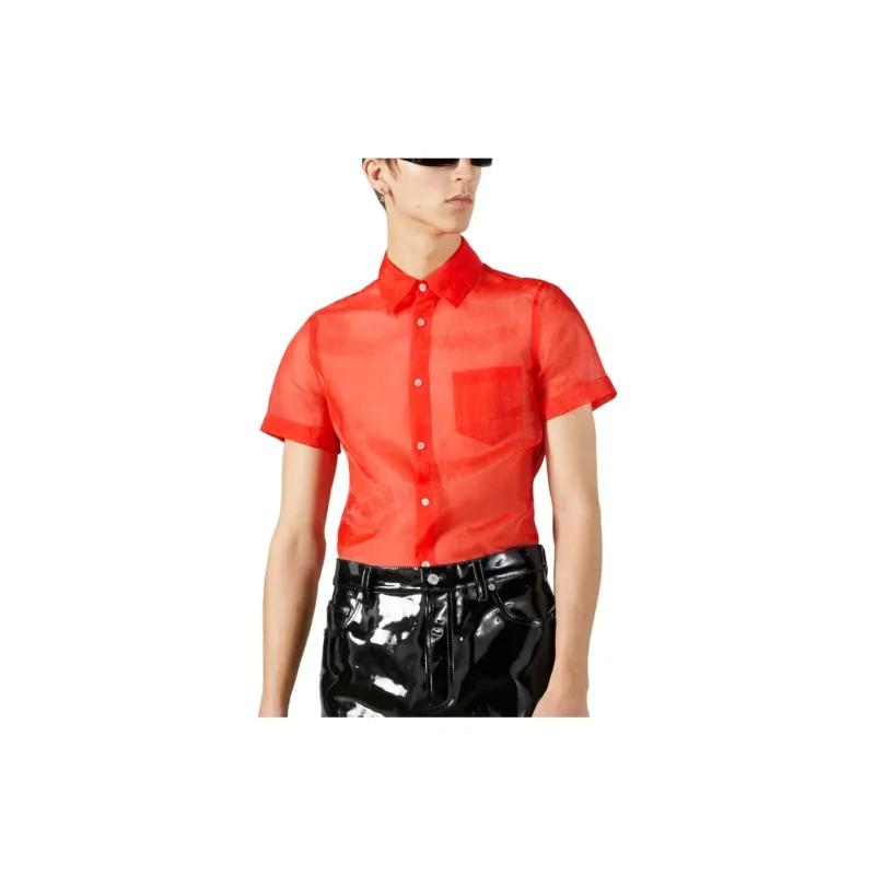 GUCCI Shirts Men Orange-1