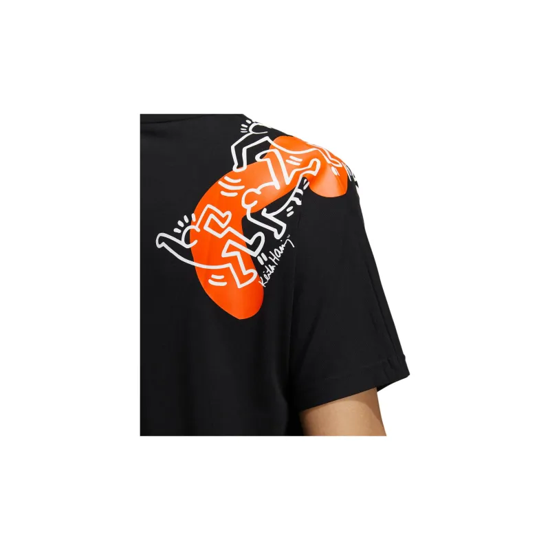 Adidas Keith Haring T Shirt Men's Black-5