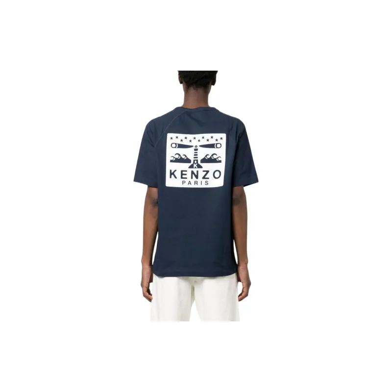KENZO T Shirts Men Blue-2