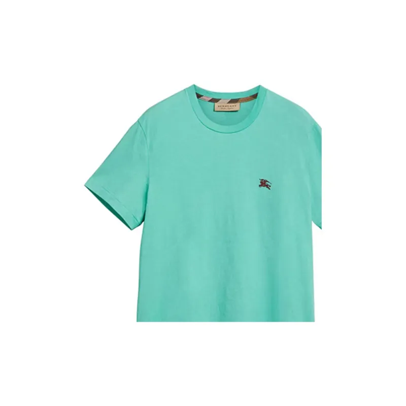 Burberry T Shirt Men's Light Green-4