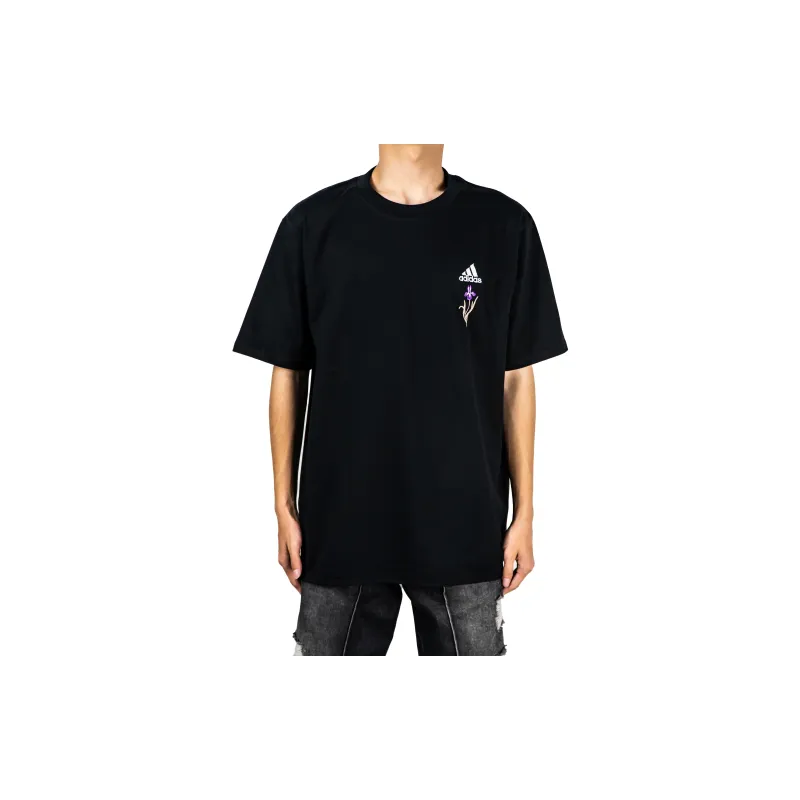 Adidas T Shirts Unisex Black-3