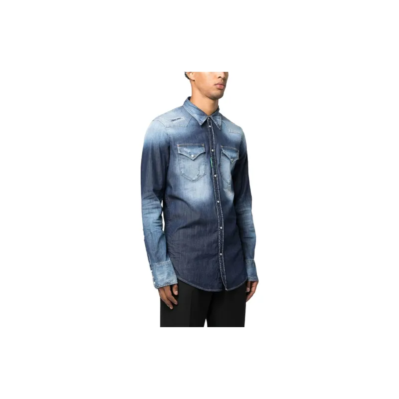 DSQUARED 2 Denim Jackets Men Blue-2