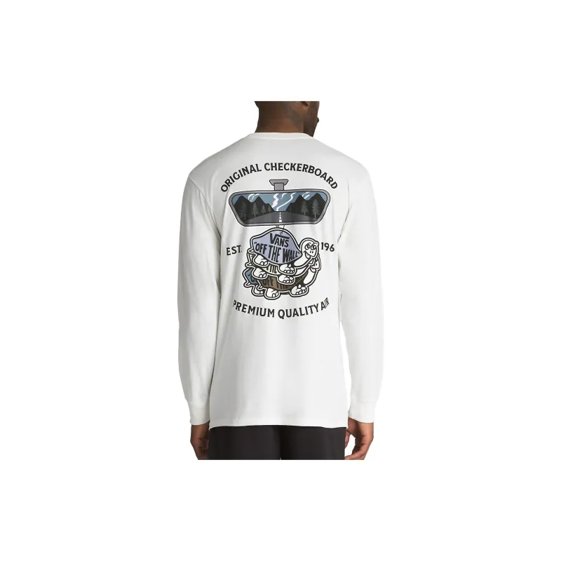 Vans View Long Sleeve T-Shirt T-Shirt Unisex White-4