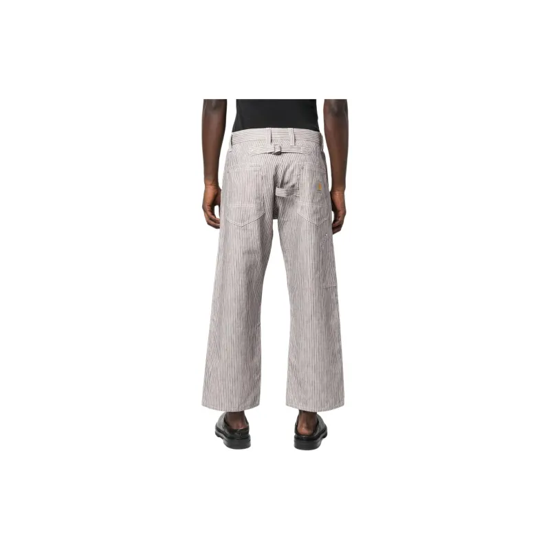 JUNYA WATANABE Stripe pattern Cropped Trousers-2