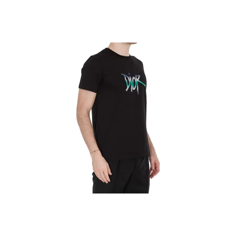 DIOR Quarterly New Products T Shirts Men Black-4