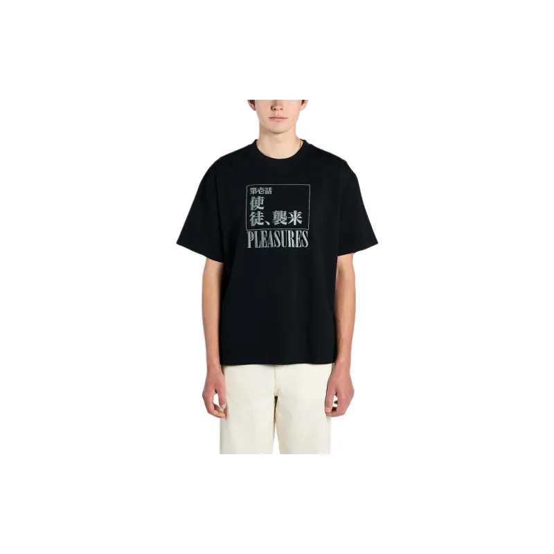 PLEASURES X Evangelion Angel Attack Heavyweight Tee-3