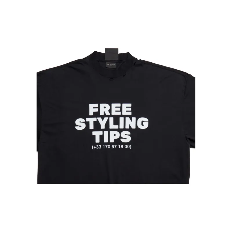 Balenciaga Styling Hotline Large Fit T shirt-6