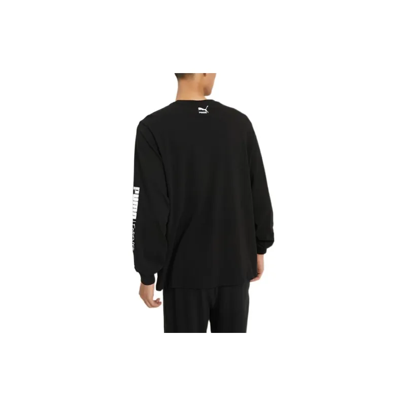 PUMA FW22 Set-in Sleeve T-Shirt Unisex Black-2