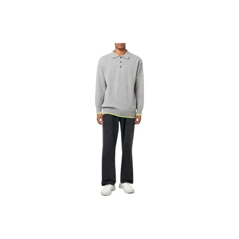 MSGM Polo Shirts Men Gray-1