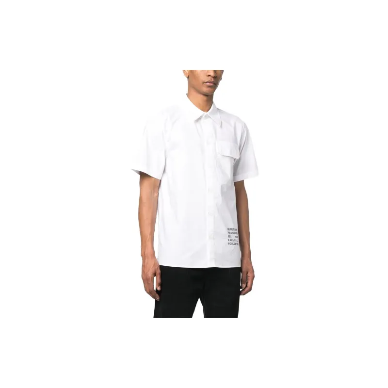 Helmut Lang Shirts Men White-3