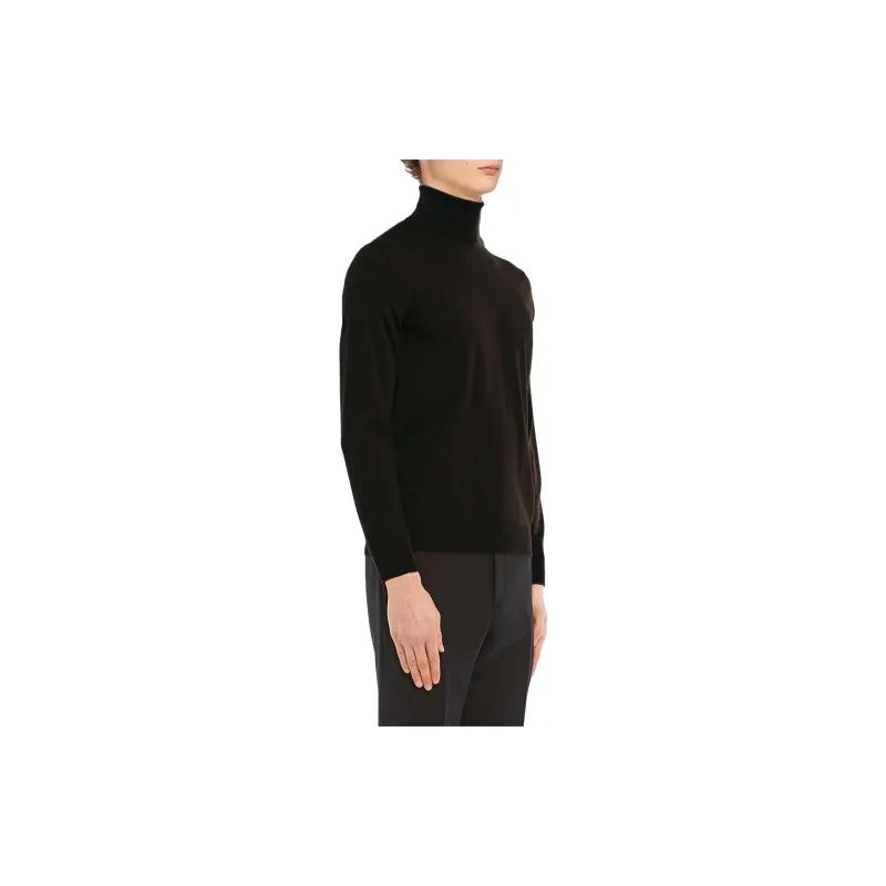 PRADA Turtleneck Knitted Pullover-1