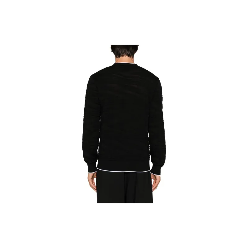 MISSONI Devoré effect Wool Blend Cardigan-2