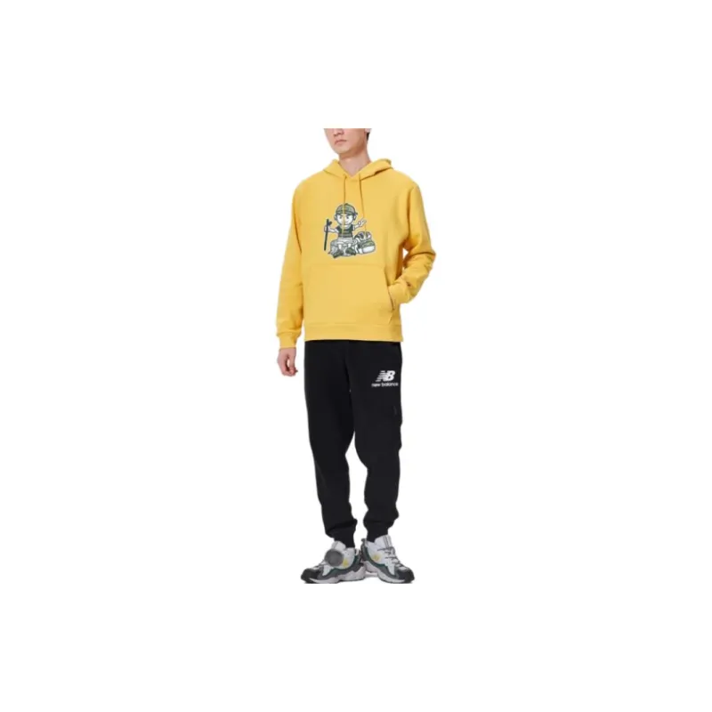 New Balance Sweatshirts Men Lemon-2