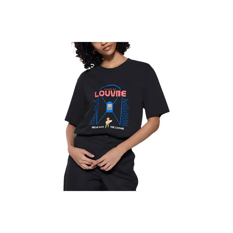 UNIQLO x LUFUGONGBOWUGUAN T-Shirt Unisex Black-2