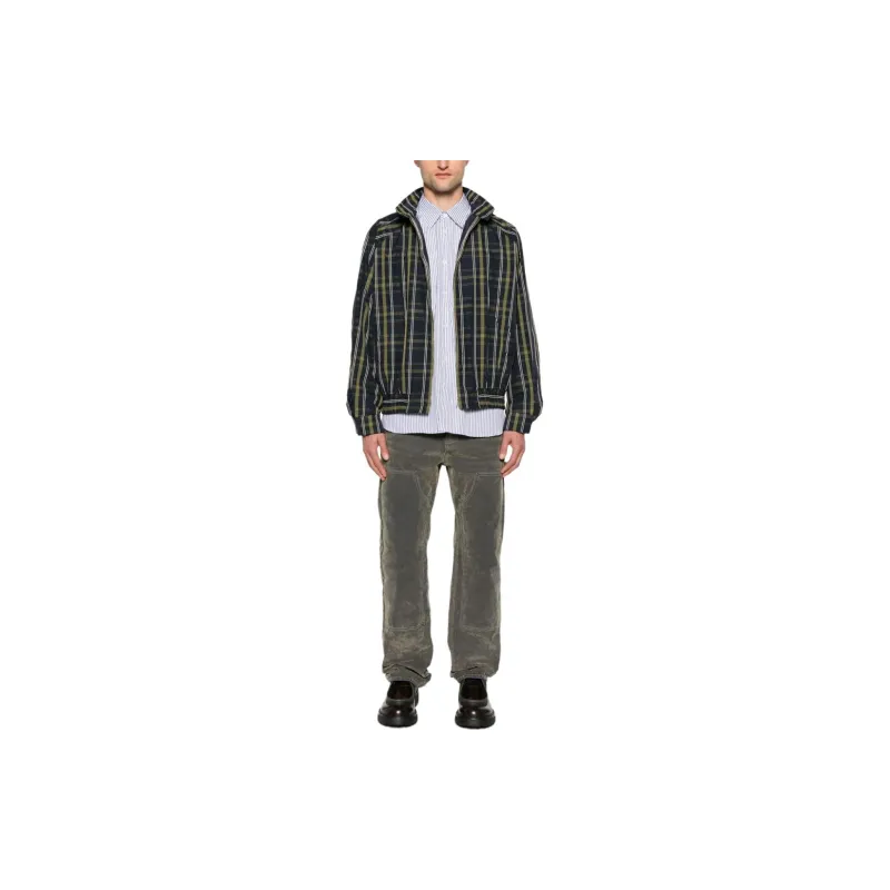 MARNI Check-pattern Bomber Jacket-1