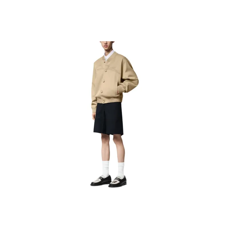 LOUIS VUITTON Embroidered Cotton Blend Bomber-1