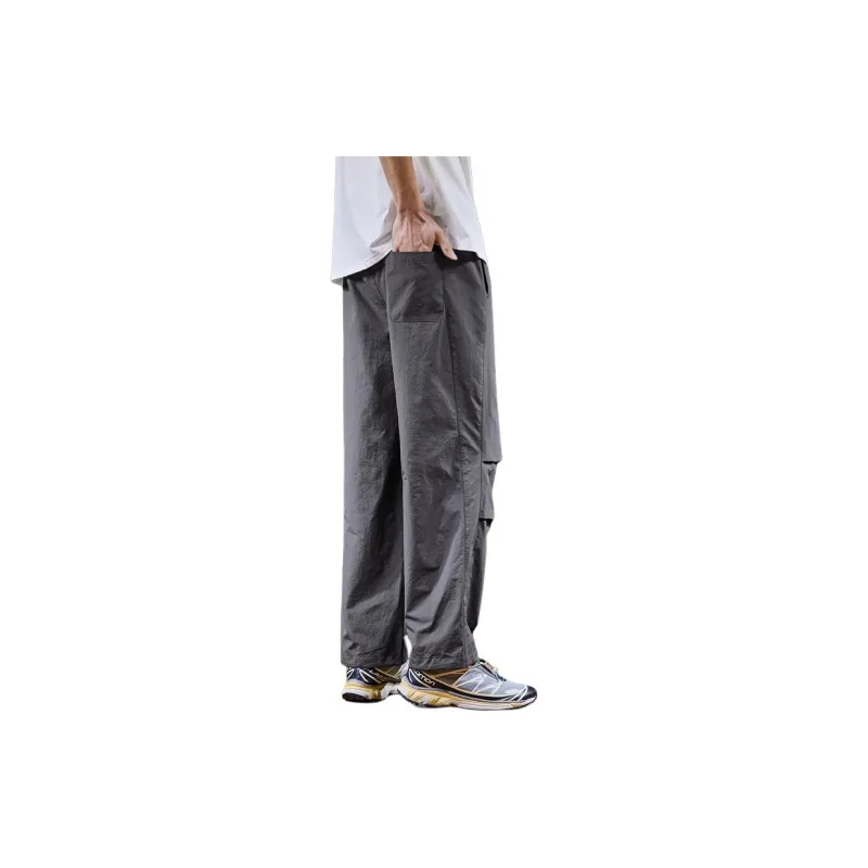 Tonlion Cargo Pants Men's Dark Gray-2