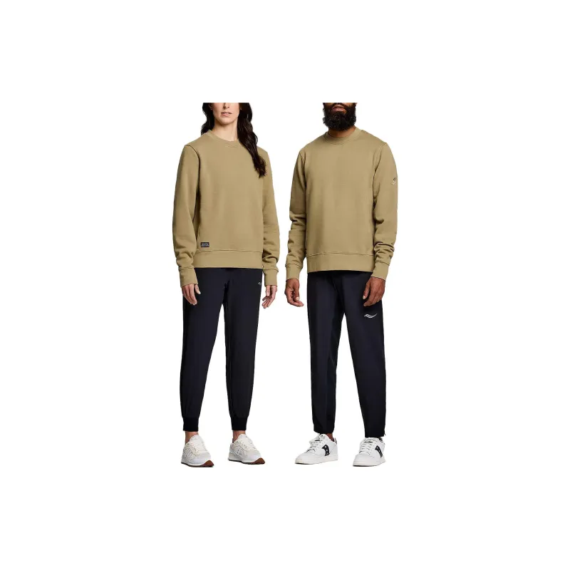 Saucony Recovery Sweatshirts Unisex Brown-4