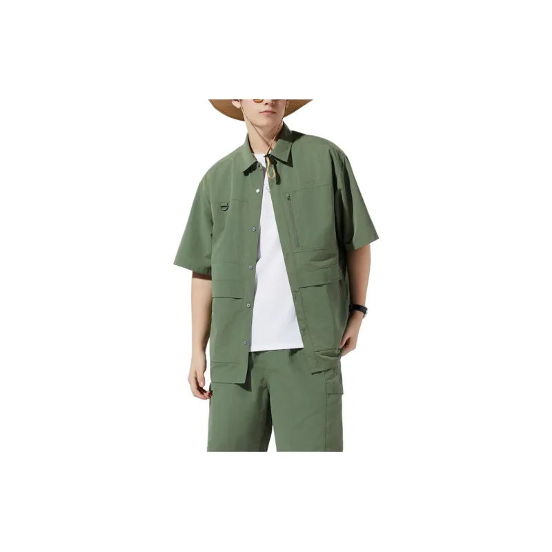 Tectop Shirt Unisex Olive Green-1