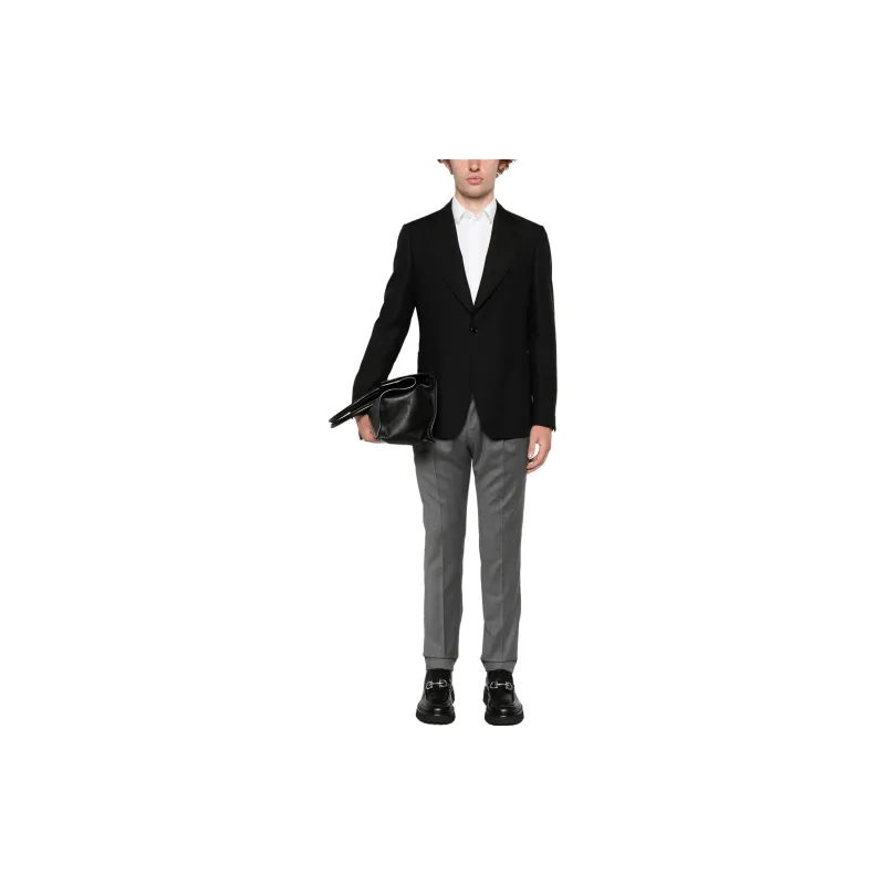LARDINI Single breasted Tailored Blazer-1