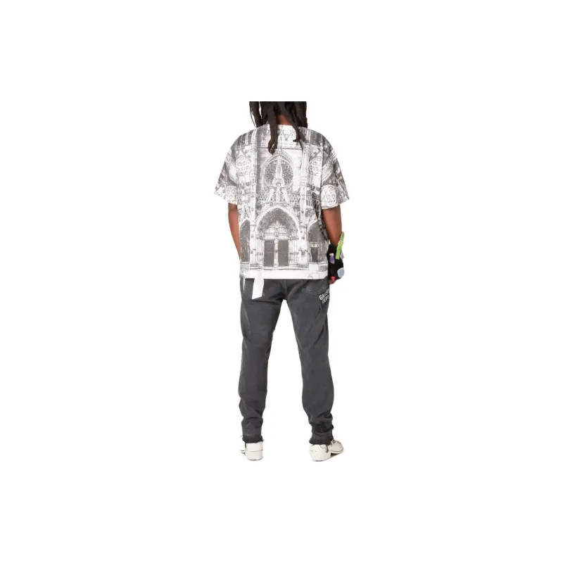 Gallery Dept. T Shirts Men Black/White-4