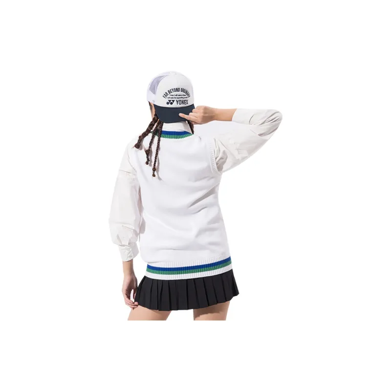 YONEX Sweaters Unisex White-3