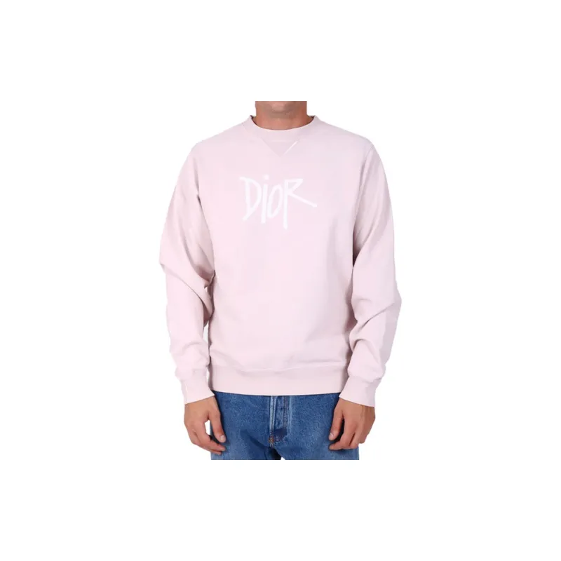 DIOR X Shawn Stussy Bee Garment Dyed Sweatshirt-2